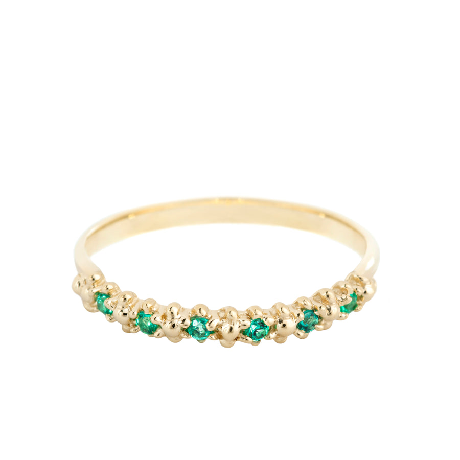 Carmel Stack Ring - Emerald - rutareifen